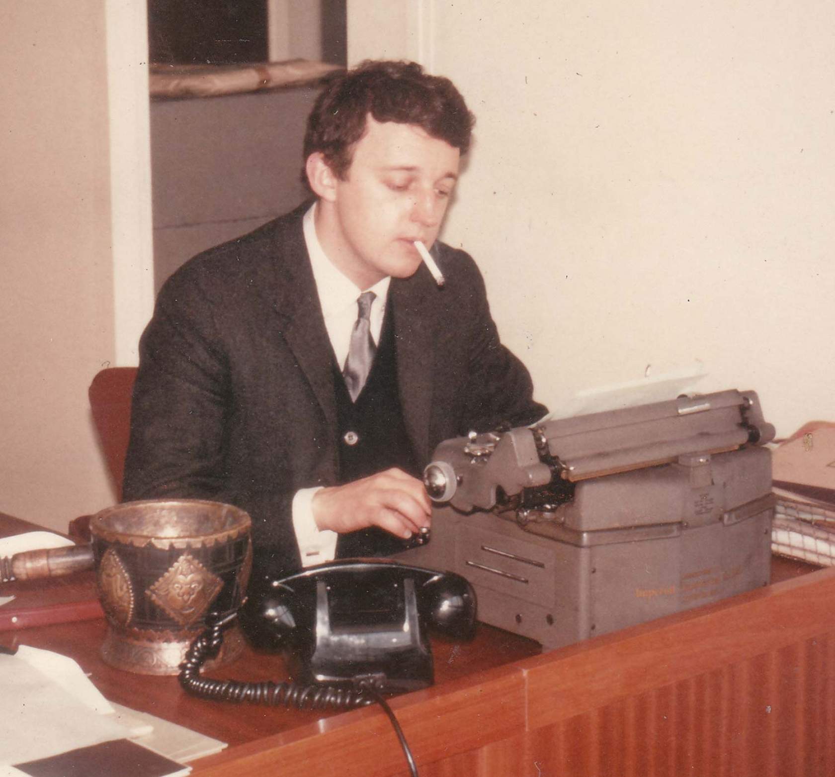 A decent job at last, London 1962